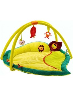 Lilliputiens - Tapis d'éveil Feuille Simon le hérisson