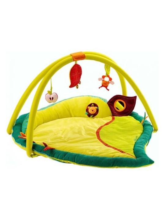 Lilliputiens - Baby "Leaf" Play Mat with Simon the Hedgehog