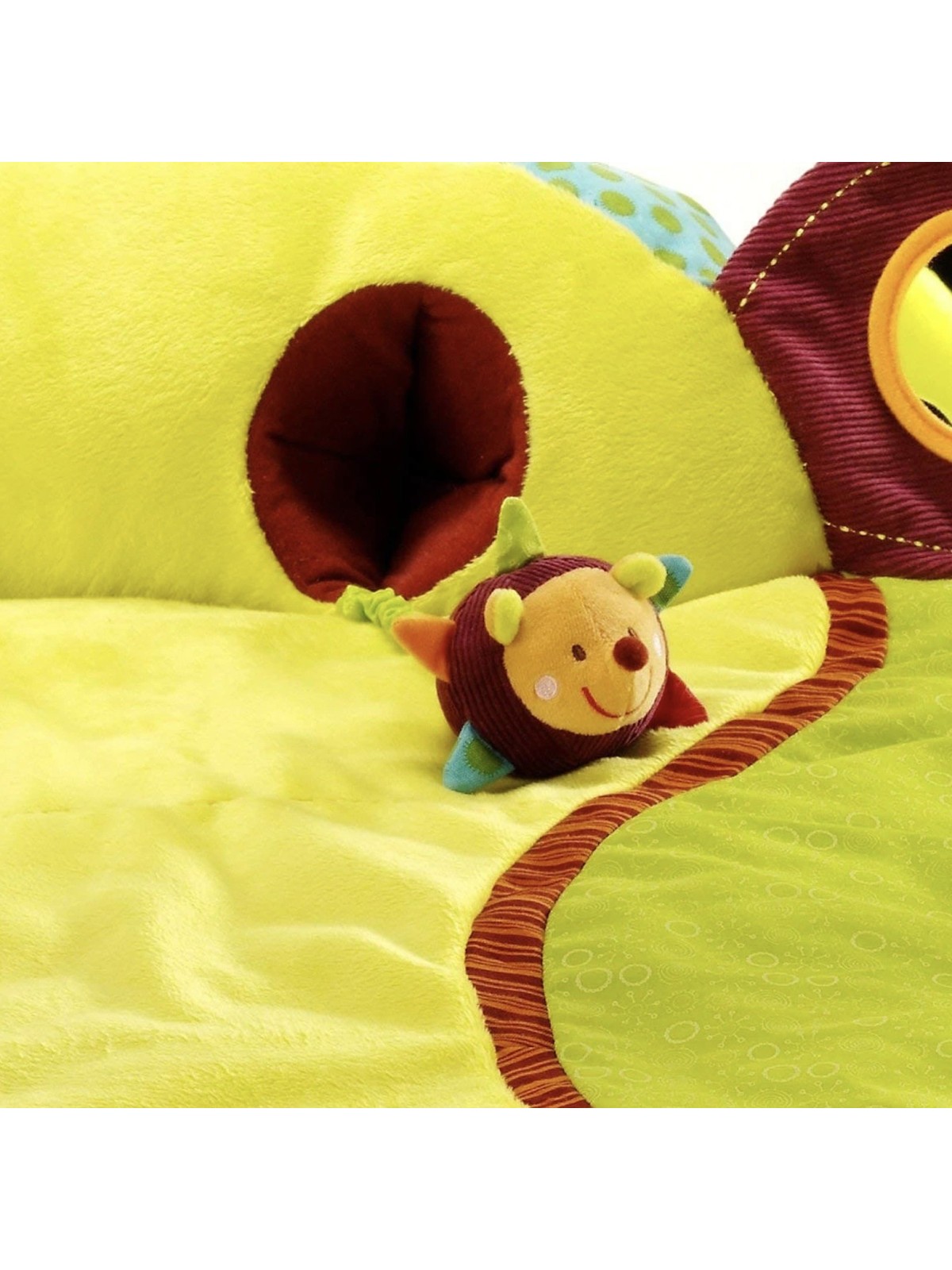 Lilliputiens - Baby "Leaf" Play Mat with Simon the Hedgehog