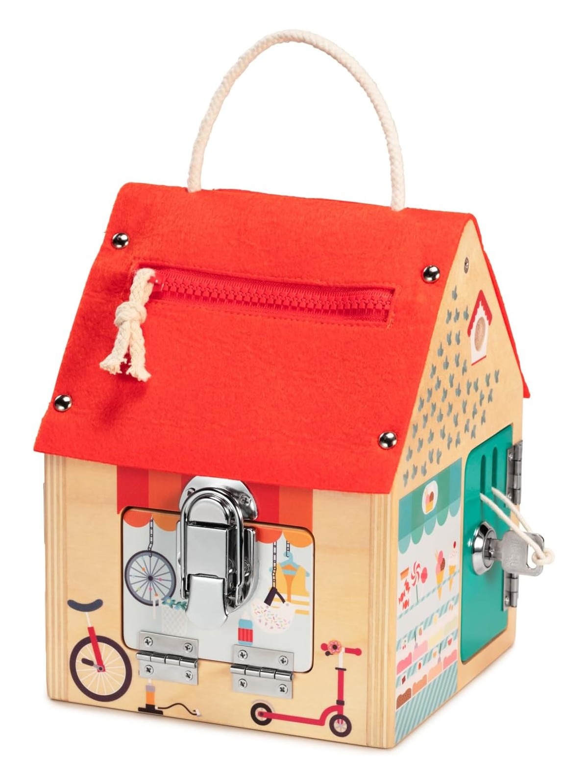 Lilliputiens - Maison en bois multi-fermetures