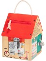 Lilliputiens - Wooden House with Multiple Locks, Doors and Windows