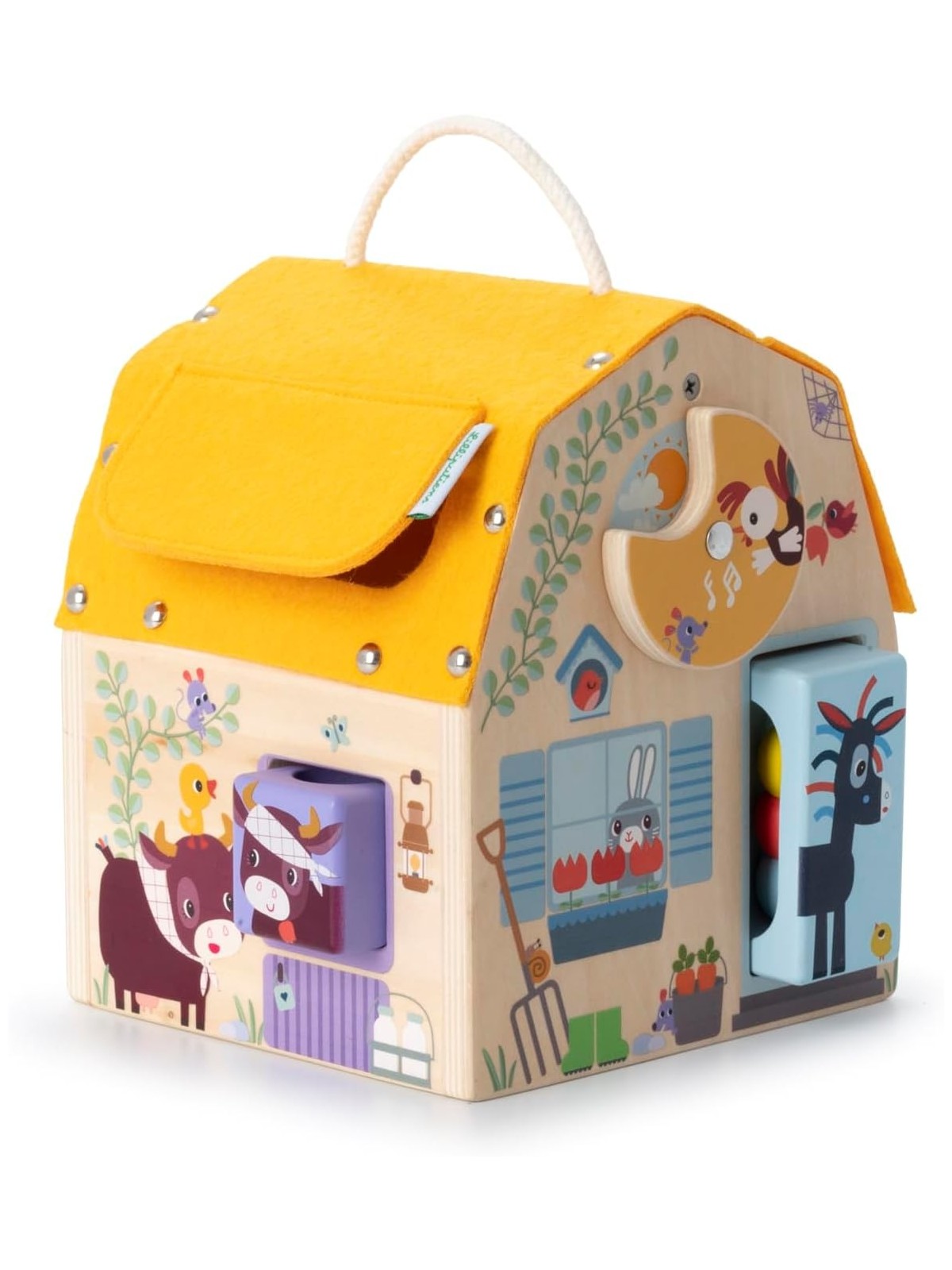 Lilliputiens - Sound House with Shapes, Wooden