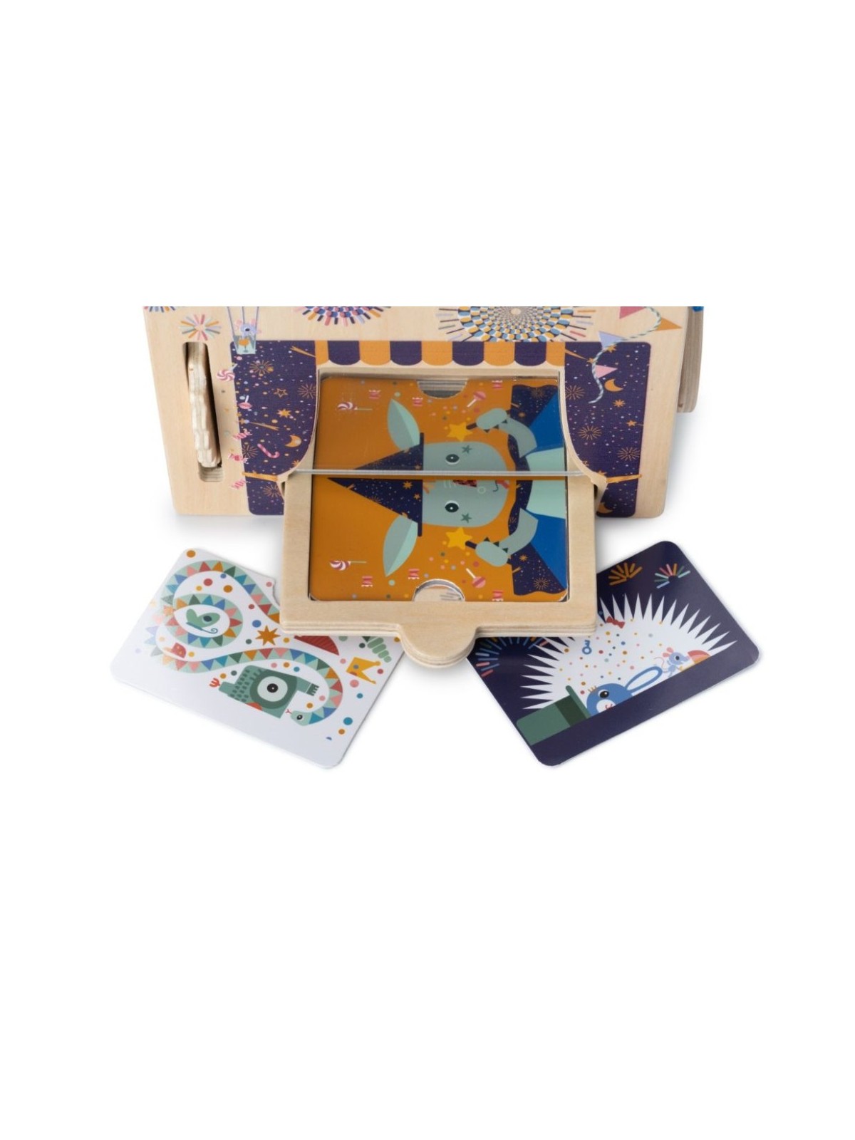 Lilliputiens - Maison des illusions d'optique, en bois