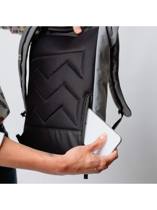 MeroMero - Roll-Top Rucksack Wanaka Brick Red