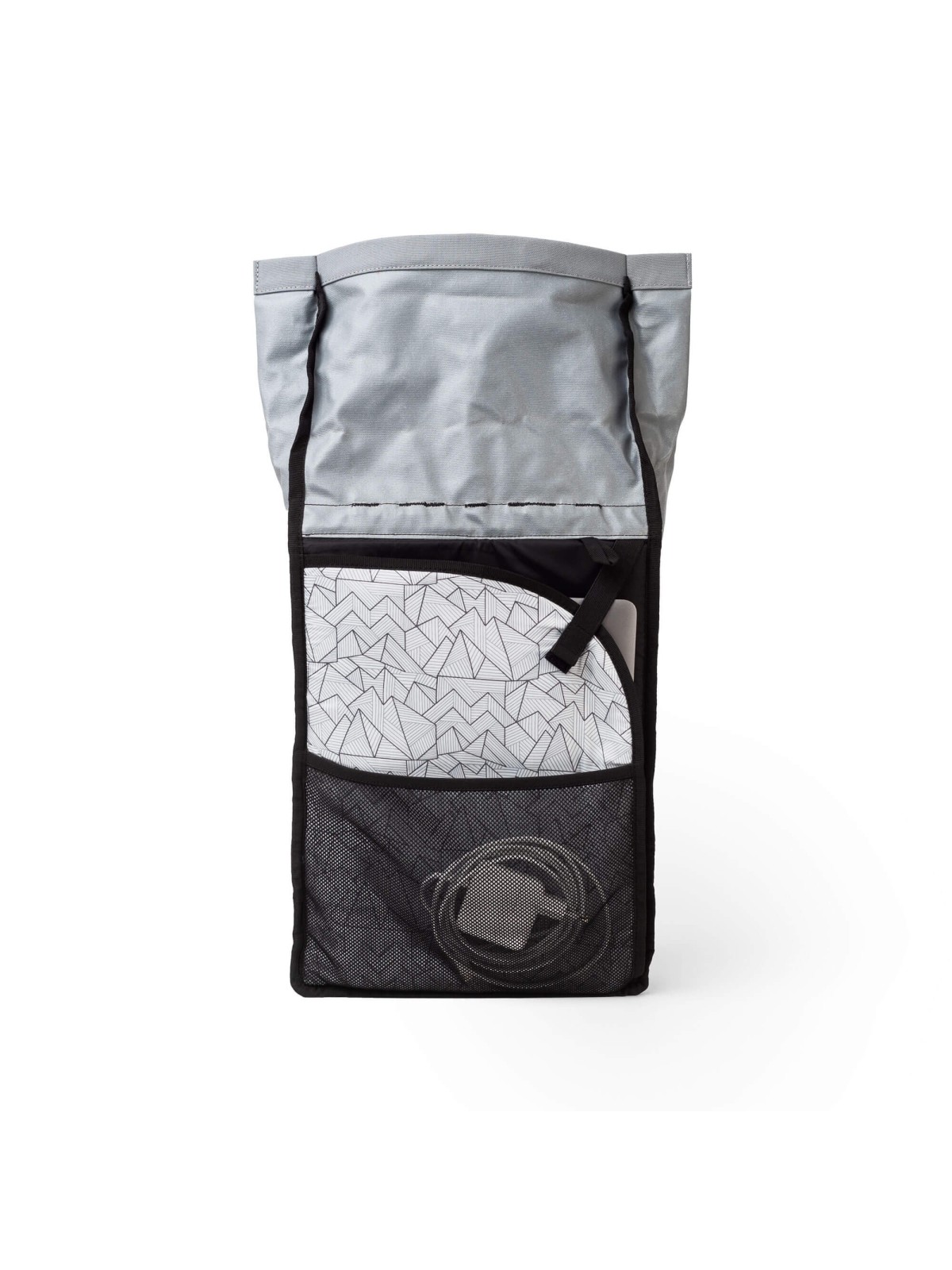 MeroMero - Sac à dos Roll-Top Wanaka Stone Grey