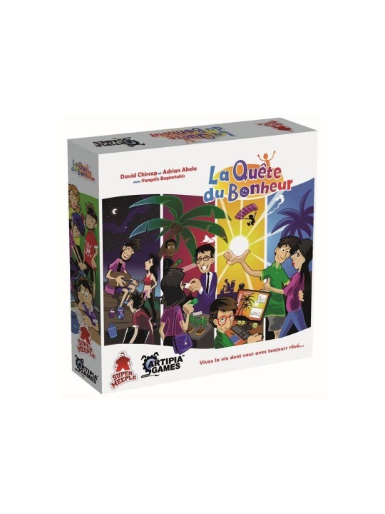 Super Meeple - La quête du bonheur, jeu de base (Französische Version)