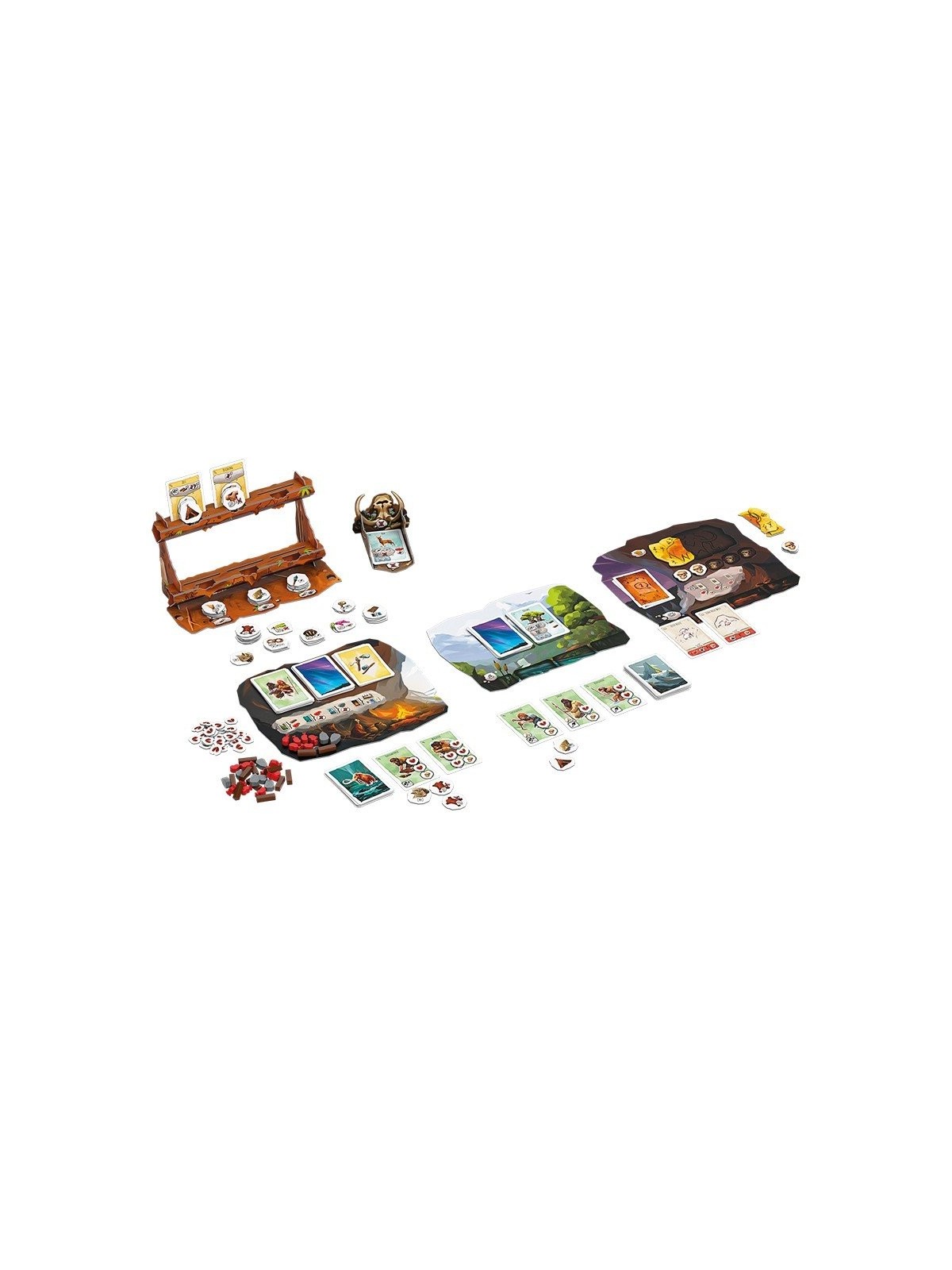 Asmodee - Paleo, jeu de base (Französische Version)