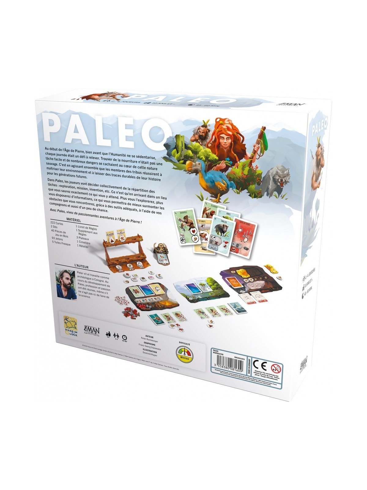 Asmodee - Paleo, jeu de base