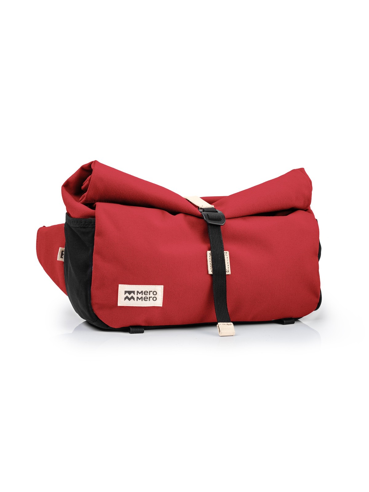 MeroMero - Piha Fanny Pack and Front Bike Saddle Bag 2-in-1 Brick Red