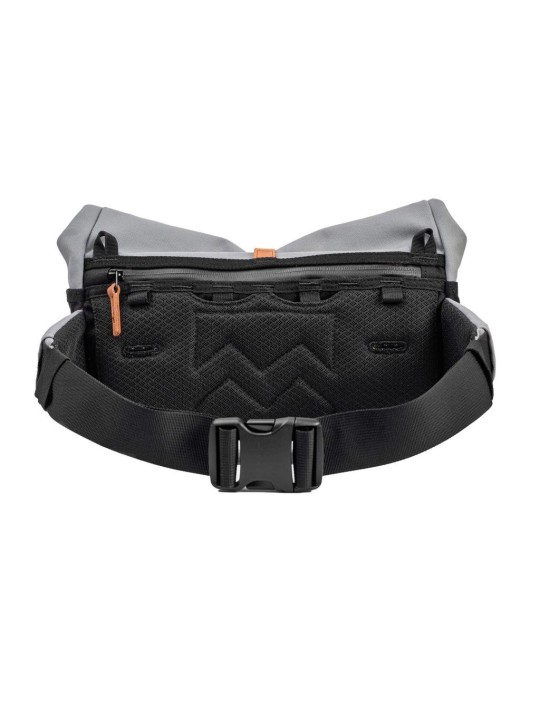 MeroMero - Piha Fanny Pack and Front Bike Saddle Bag 2-in-1 Dark Grey
