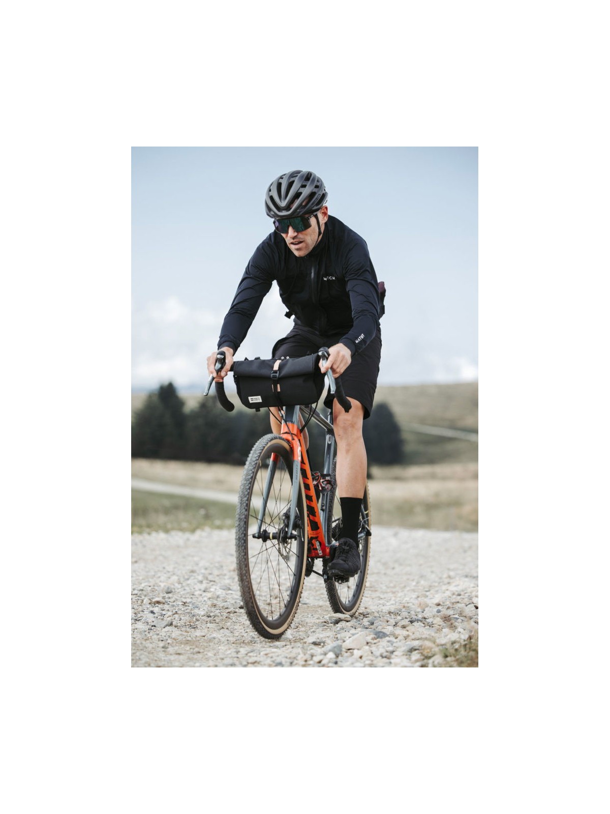 MeroMero - Piha Fanny Pack and Front Bike Saddle Bag 2-in-1 Dark Grey