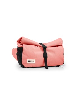 MeroMero - Piha Gürteltasche und Front-Biketasche 2-in-1, Blossom Pink