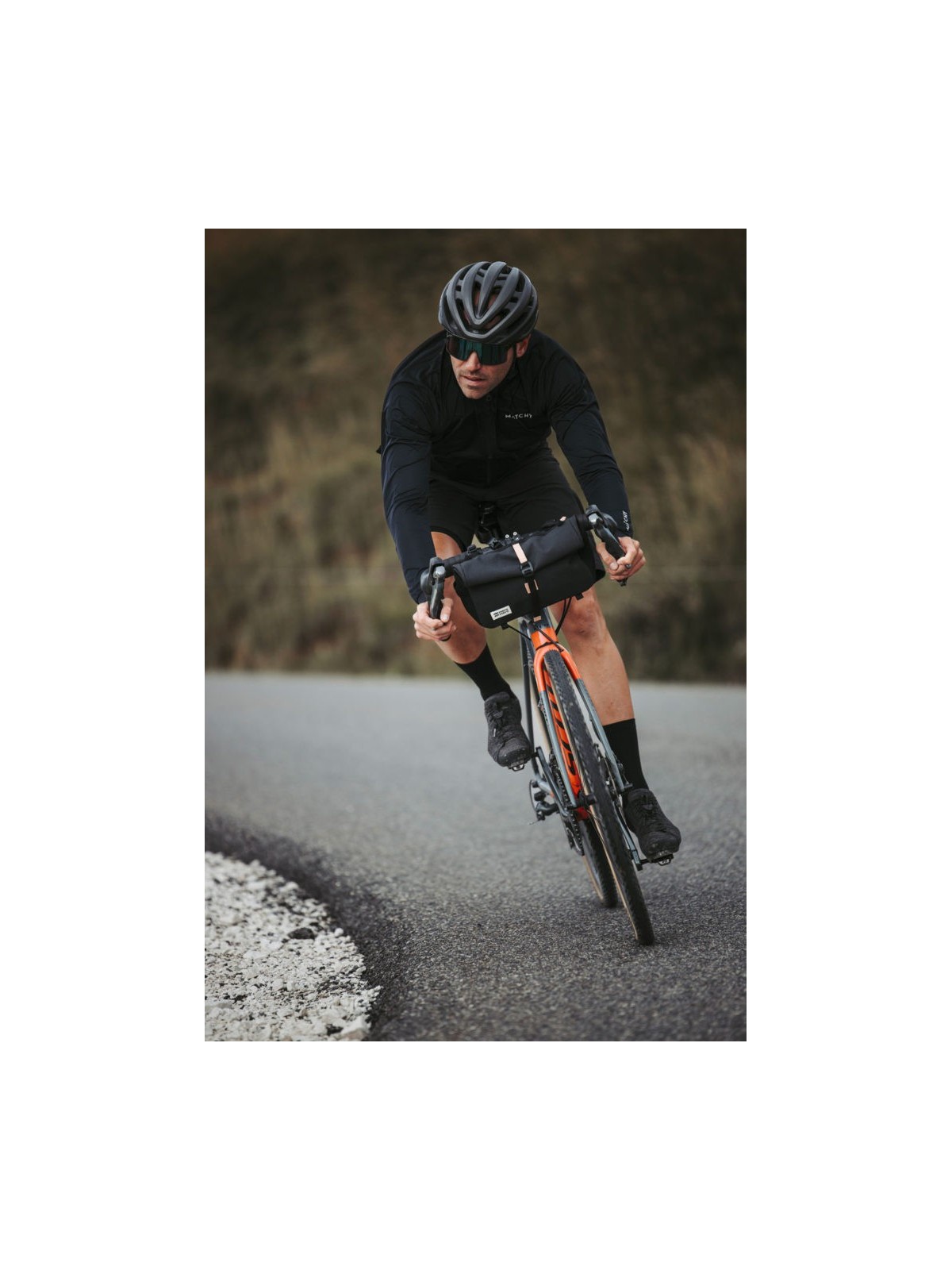 MeroMero - Piha Gürteltasche und Front-Biketasche 2-in-1, Navy Blue