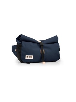 MeroMero - Piha sac banane et saccoche avant vélo 2-en-1 Navy Blue