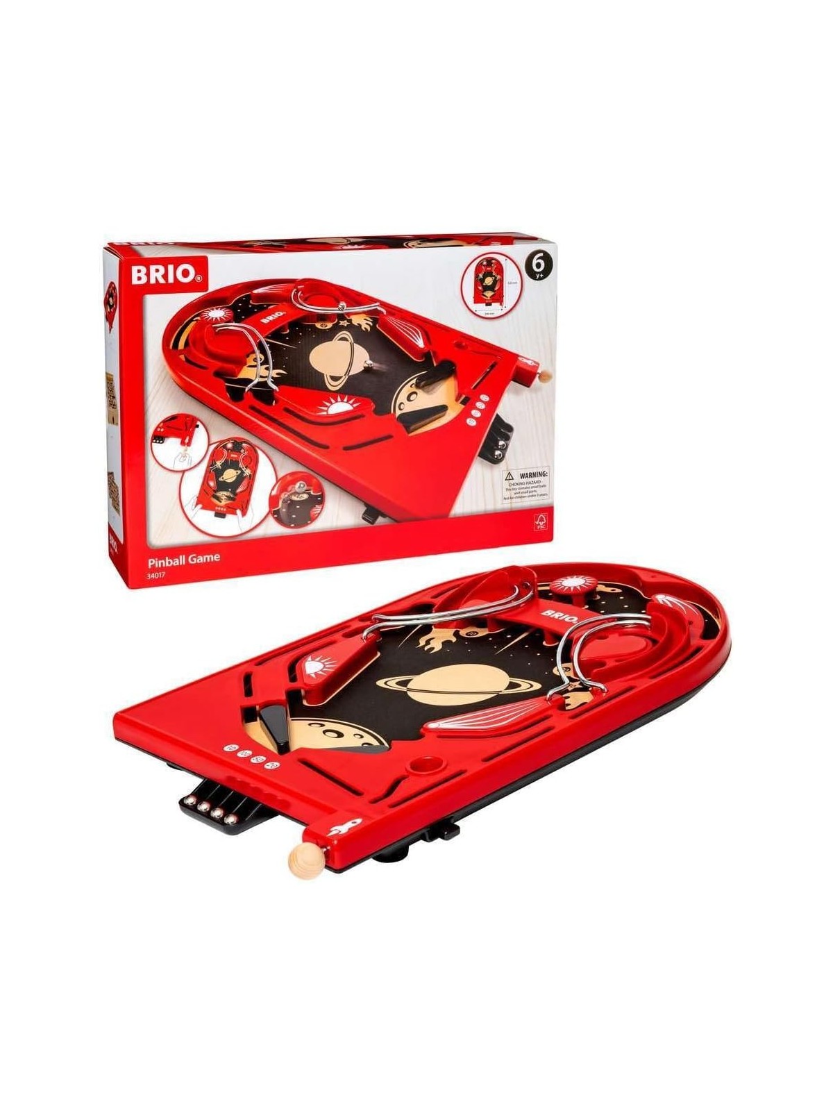 Brio - Flipper en bois Space Safari